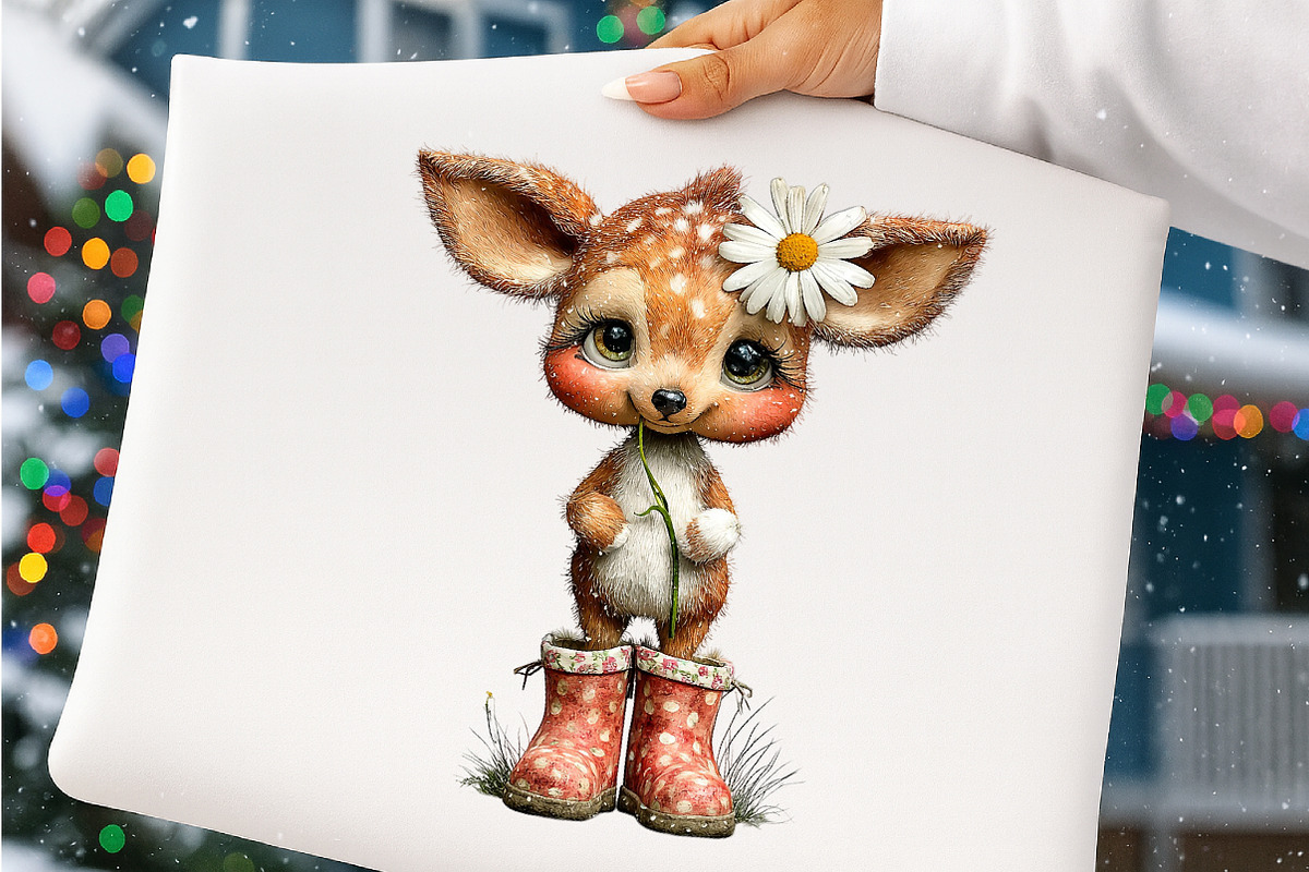 Watercolor Spring Animals Clipart, an Illustration by SinaCreation (Photo 8 of 9)