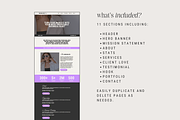 Canva Website - Social Media Manager, a Landing Page Template by thebrandcove (Thumbnail 4 of 6)