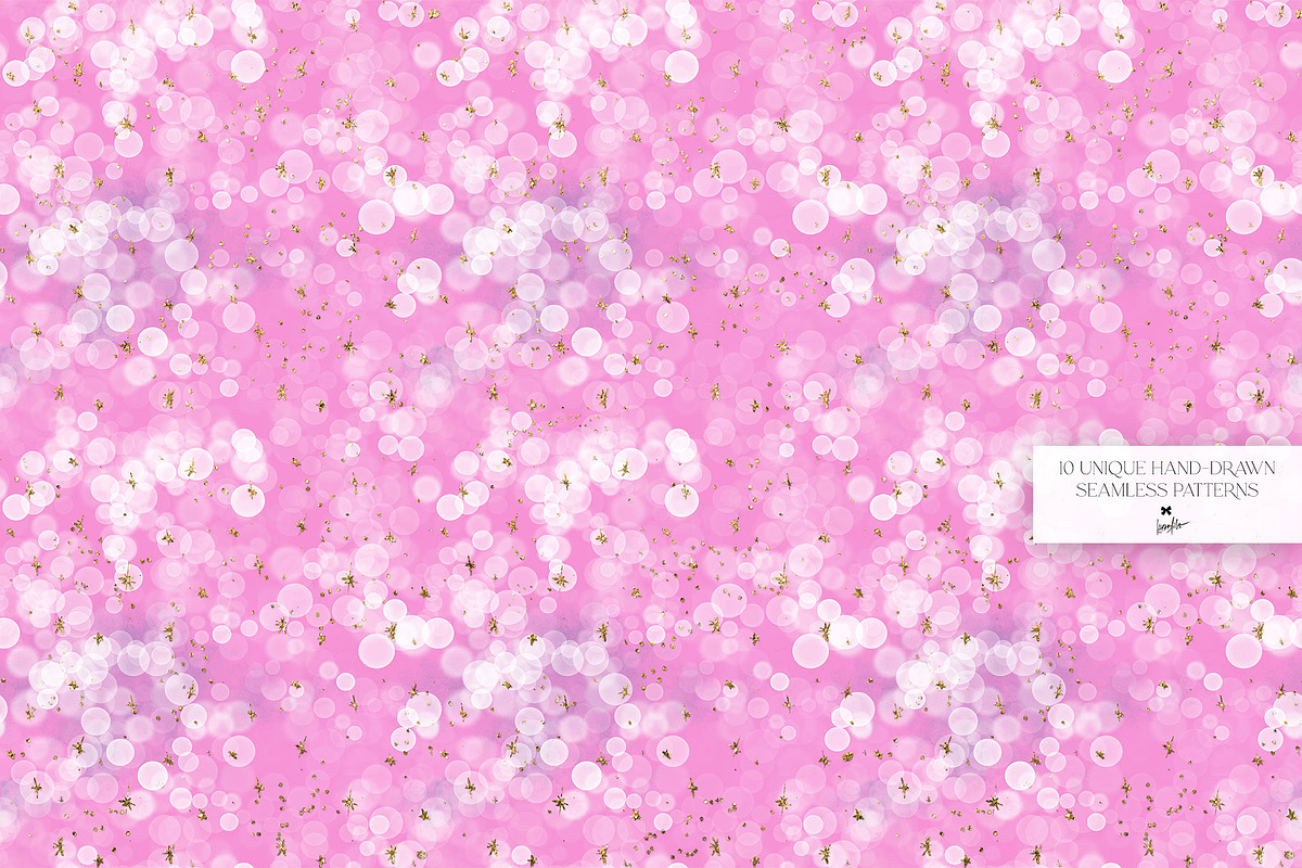 Valentine Cats Seamless Patterns Set, a Pattern Graphic by KaramfilaS (Photo 4 of 17)