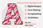 Candy Cane Alphabet Clipart, an Illustration by Dream Creation (Thumbnail 3 of 3)