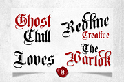 Brightos Blackletter font, a Blackletter Font by dansdesign (Thumbnail 2 of 8)