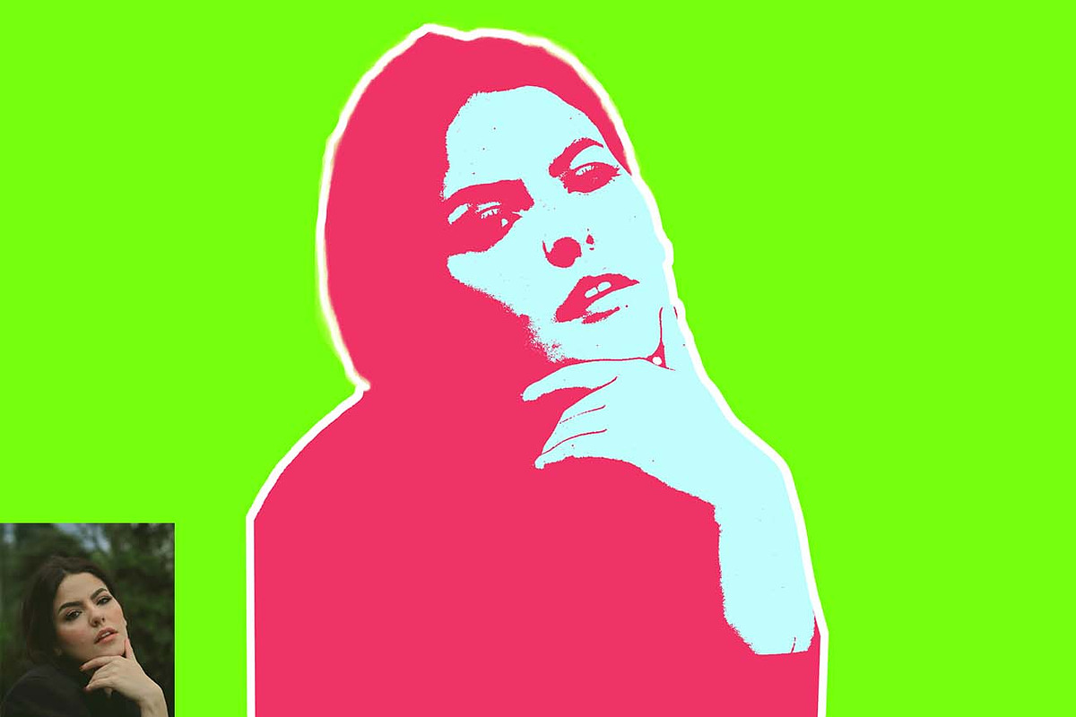 Gradient Pop Art FX Photoshop Action, an Action Add-On by Studio Retouch (Photo 7 of 13)