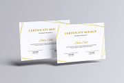 Certificate Mockup, a Product Mockup by Riel Concept (Thumbnail 5 of 5)