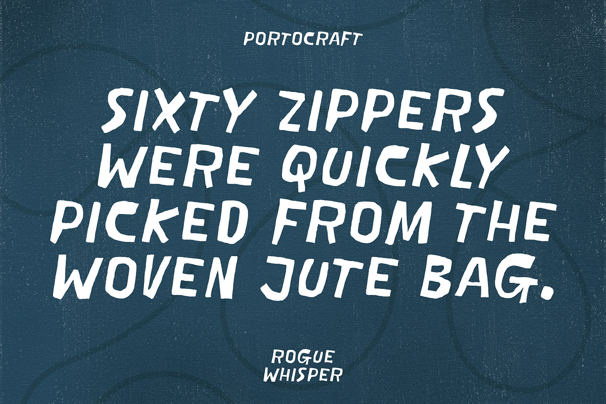 Rogue Whisper – Bold Brush, a Handwritten Font by Portocraft (Photo 3 of 10)