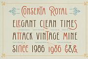 Conserta - Vintage Display Font, a Serif Font by Konstantine Studio (Thumbnail 5 of 10)