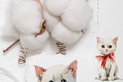 10 Cat Clipart, an Animal Illustration by Pati Charm Studio (Thumbnail 8 of 8)