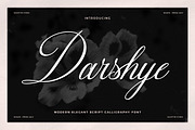 Darshye Script, a Script Font by Solidtype (Thumbnail 1 of 7)