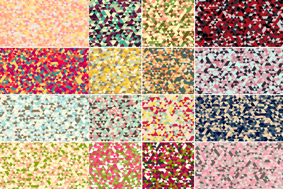 60 Triangle Backgrounds preview 3