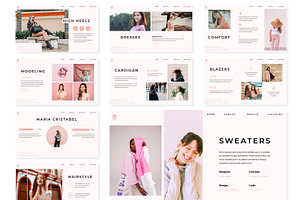 Dresses Google Slides Template