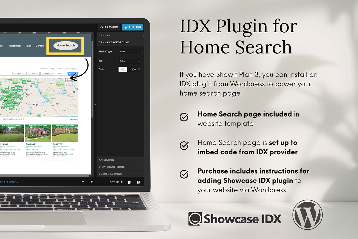 Real Estate Website Template Showit, a Templates & Theme by Warmsoulgallery (Photo 9 of 11)