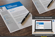 Clean Resume with Cover Letter, a Resume Template by Artiverge (Thumbnail 3 of 3)