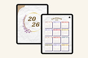 2025-2026 Digital Vision Board Plann, a Stationery Template by Designmela01 (Thumbnail 5 of 8)