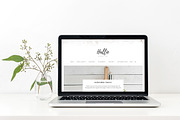 The Hallie Pro Wordpress Theme, a WordPress Template by angiemakeswebsites (Thumbnail 4 of 6)