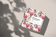Watercolor Protea Floral Elements, a Decorative Illustration by Damian Roh (Thumbnail 5 of 12)