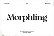 Morphling, a Serif Font by Glowtype (Thumbnail 1 of 12)