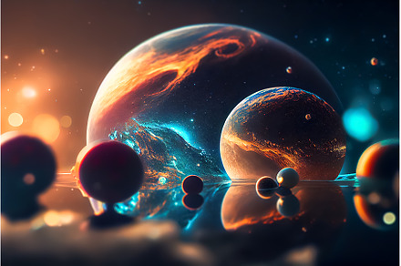 Abstract Space Landscape, a Wallpaper Photo by BazziBa♥