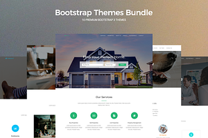 10 Bootstrap Themes Bundle