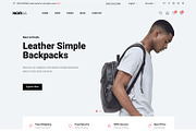 Minimal HTML5 Template - Norda, a Bootstrap Template by HasThemes (Thumbnail 3 of 3)