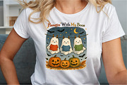 Ghost Hangin with My Boos Halloween, an Illustration by Sublimation Artist (Thumbnail 4 of 9)