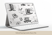 Las Vegas Toile de Jouy Pattern, a Background Graphic by Hughes Studio (Thumbnail 2 of 11)