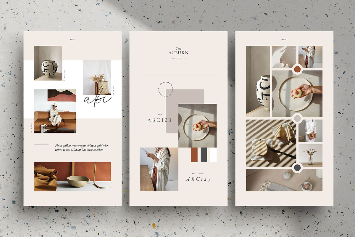 Auburn 24 Brand Sheets, a Presentation Template by Studio Standard (Photo 8 of 11)
