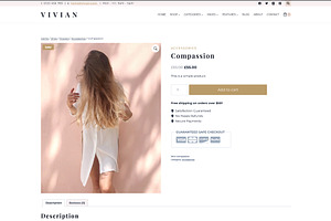 Vivian - WordPress Kadence Theme