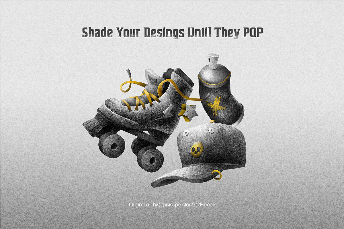 Grim Shader Procreate Brushes, a Brush Add-On by brushapes.com (Photo 6 of 11)