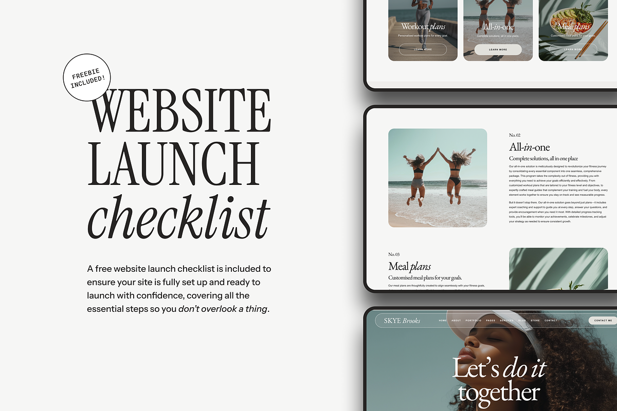 Skye Brooks Wordpress Theme, a WordPress Template by The Cherie Studio (Photo 6 of 6)