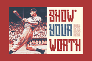 Blasher - Sport Baseball Font, a Slab Serif Font by Pandeka Studio (Thumbnail 5 of 12)