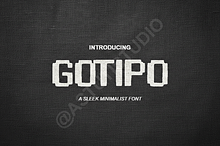 Gotipo | Elegant Serif Typeface for