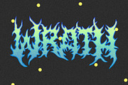 VARGORN Metal Display Typeface, a Blackletter Font by CONTRIVEDAZE (Thumbnail 5 of 5)