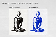 Women Abstract interior posters, a Person Illustration by Garden in frame (Thumbnail 5 of 9)