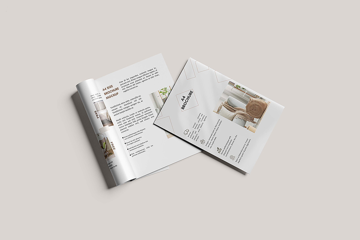 A4 Catalog Mockup, a Books & Magazine Mockup by NyakBiett (Photo 4 of 6)