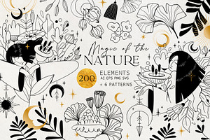 Magic of the Nature - graphic kit