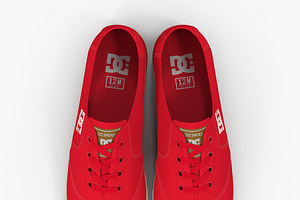 DC Shoes - Flash TX Red