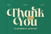 The Bencoy Modern Serif Display, a Serif Font by timelesstype.co (Thumbnail 20 of 20)