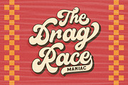 Ramdone - Retro Script, a Script Font by Letterhend Studio (Thumbnail 7 of 12)