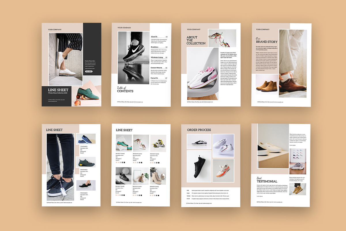 Wholesale Product Line sheet, a Flyer Template by retrographix (Photo 5 of 5)