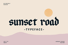 Sunset Road Typeface