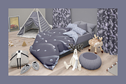 Sweet Dreams Clipart & Patterns, a Decorative Illustration by StudioLapis (Thumbnail 5 of 6)