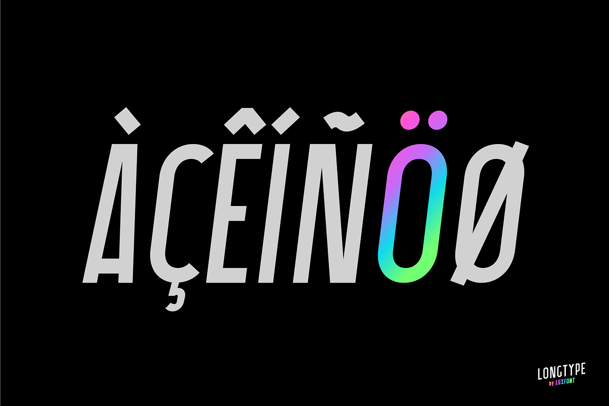 Longtype. Sans Serif font family., a Sans Serif Font by Luxfont (Photo 3 of 8)