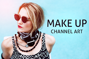 Makeup Channel Art, a Social Media Template by Jaisivakumar