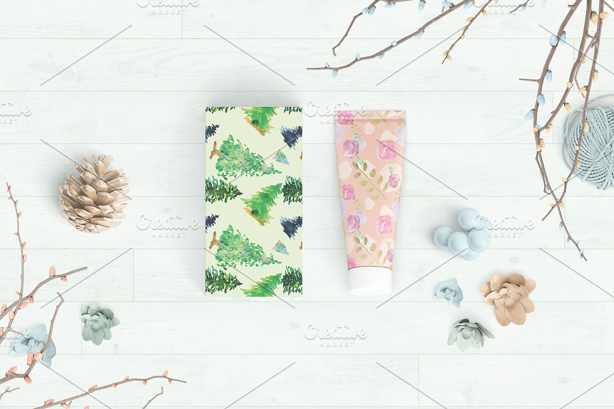 WATERCOLOR SET, a Texture Illustration by Mel's Shop (Photo 7 of 14)