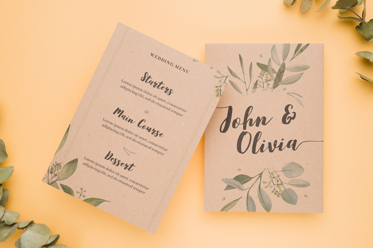 Cotasia swashes Wedding font preview 5