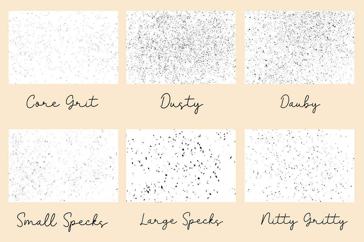 Core Grit Texture Procreate Brushes, a Brush Add-On by KJP Designs (Photo 4 of 8)
