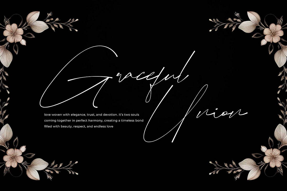 Hagiburton | Stylish Signature, a Script Font by Jadatype.id (Photo 3 of 5)
