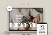 Portfolio Squarespace 7.1 Template, a Websites & App Template by Kseniia_Design (Thumbnail 1 of 9)