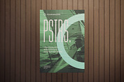 50 poster mockup bundle glued paper, an Advertising Mockup by FoundImages (Thumbnail 30 of 55)