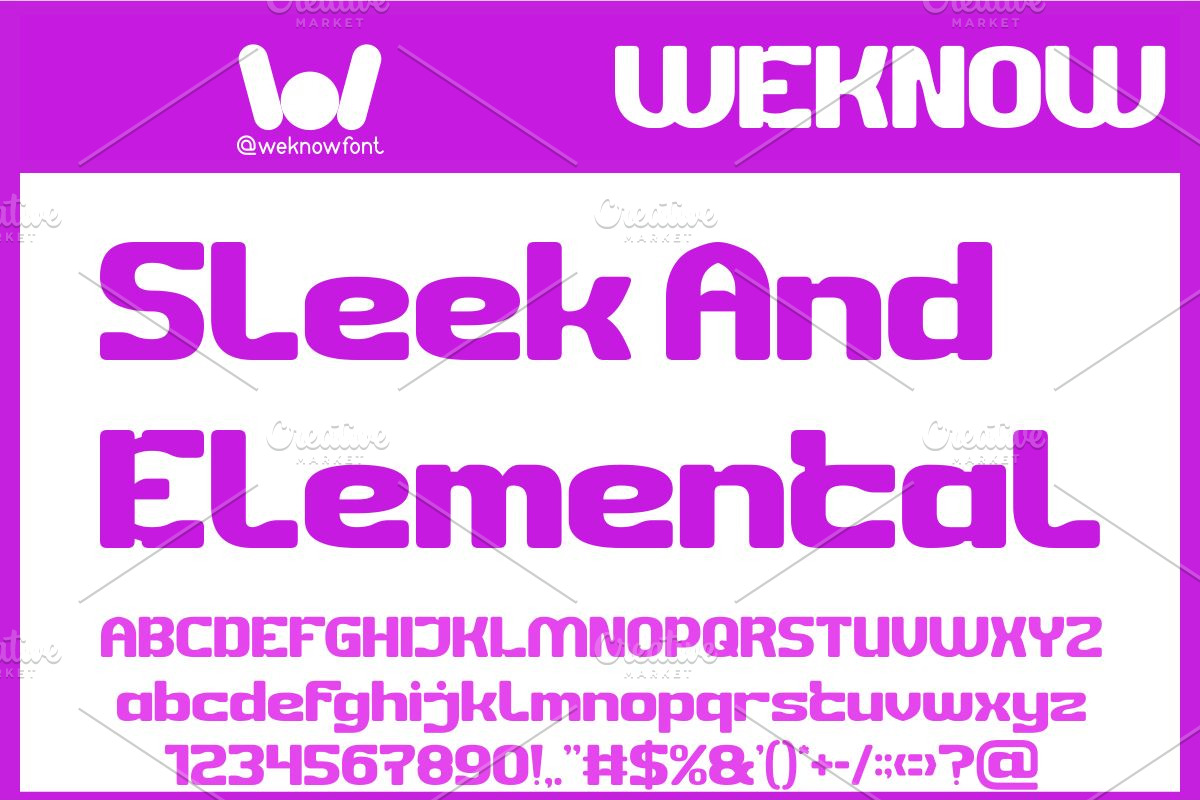 Open Mind font, a Font by weknow (Photo 3 of 8)