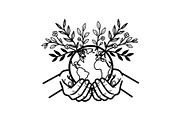 Eco Earth Care Vector Icon Bundle, an Illustration by Designs_River (Thumbnail 39 of 51)